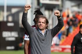 Hearts boss Robbie Neilson. (Photo by Mark Scates / SNS Group)