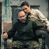 Ralph Fiennes and Indira Varma will be appearing in Edinburgh in a new stage production of Macbeth. Picture:  Oliver Rosser