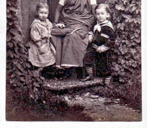 An ayah and two children, the sons of Edinburgh photographer James Jameson, of North Pitt Street. PIC: CC.