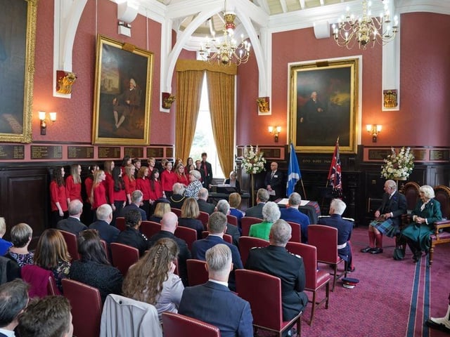 In a ceremony in Dunfermline city chambers, the King said he was “delighted” when it was announced the town would become a city.
He said he hoped people would feel a “real sense of pride in this new chapter”.