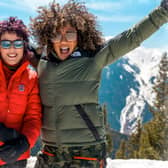 Emily Atack, Ruby Wax and Mel B tackle the Rocky Mountains in Trailblazers