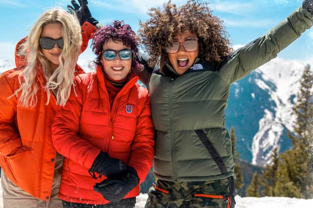 Emily Atack, Ruby Wax and Mel B tackle the Rocky Mountains in Trailblazers