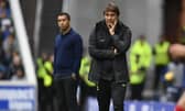 Tottenham manager Antonio Conte was back at Ibrox, where he won 4-0 with Juventus as a player in November 1995. (Photo by Rob Casey / SNS Group)