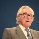 Michael Heseltine has said he is still a Tory member and makes donations to the Scottish Tories, who he says are less Eurosceptic than their English counterparts.