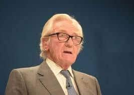 Michael Heseltine has said he is still a Tory member and makes donations to the Scottish Tories, who he says are less Eurosceptic than their English counterparts.