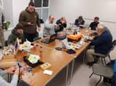 Anglers who attended the latest West Lothian fly tying event at Mid Calder. Picture by Nigel Duncan