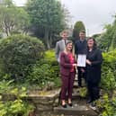 Rollos Law's Wills team - back row Jack Wilson, Trainee Solicitor and Ben Farnworth, Trainee Solicitor, front Donna Imrie, Partner and Aldra Corbett, Legal Secretary