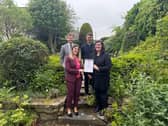 Rollos Law's Wills team - back row Jack Wilson, Trainee Solicitor and Ben Farnworth, Trainee Solicitor, front Donna Imrie, Partner and Aldra Corbett, Legal Secretary