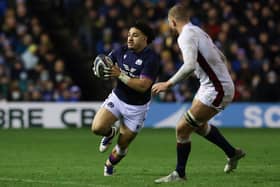 Scotland's Sione Tuipulotu impressed off the bench against England and will start in Wales.  (Photo by Craig Williamson / SNS Group)
