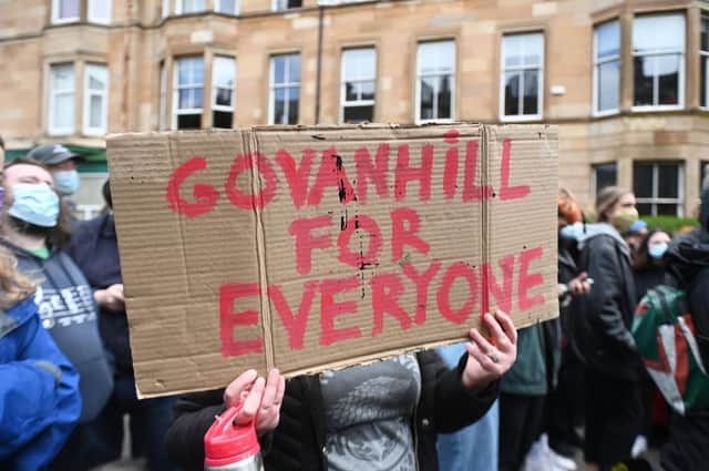 Residents have come out against the enforcement action by the UK Government.