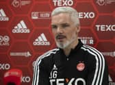 Aberdeen boss Jim Goodwin has been delighted with the addition of two new midfielders to his squad.  (Photo by Craig Foy / SNS Group)