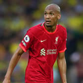 Liverpool's midfielder Fabinho is out due to personal reasons.