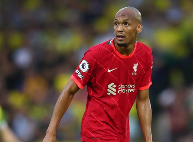 Liverpool's midfielder Fabinho is out due to personal reasons.
