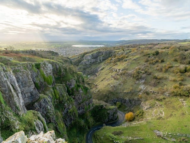 Roads don't get much more dramatic than the one that winds its way through Cheddar Gorge - a limestone gorge in the Mendip Hills, in Somerset. The high walls of stone that line parts of the road, along with views over the surrounding countryside, earned it fifth place.