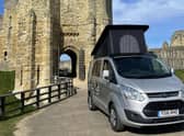 The beauty of the campervan is you can explore the local area and follow the weather. Northumberland has castles, like Warkworth, and beaches just waiting to be visited. Pic: Contributed.