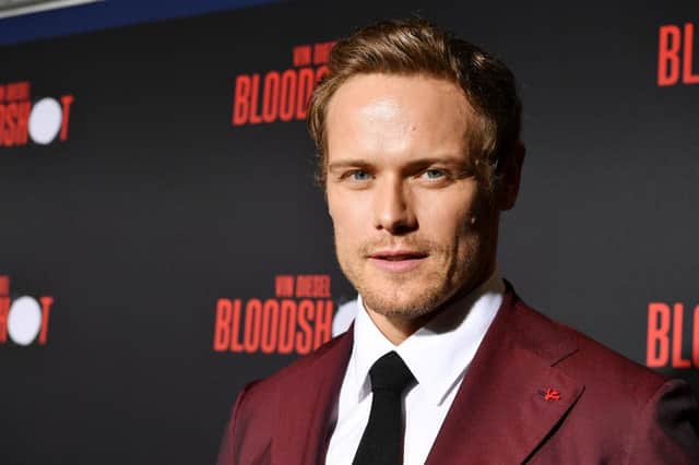 Sam Heughan has spoken for the first time about the impact of online bullies and stalkers on his life. Picture: Amy Sussman/Getty Images