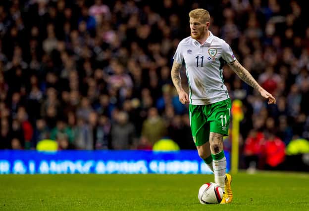 James McClean has been supported by Celtic boss Neil Lennon. Picture: SNS