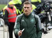 Celtic's Carl Starfelt is reportedly on the transfer radar of English Premier League clubs.  (Photo by Alan Harvey / SNS Group)