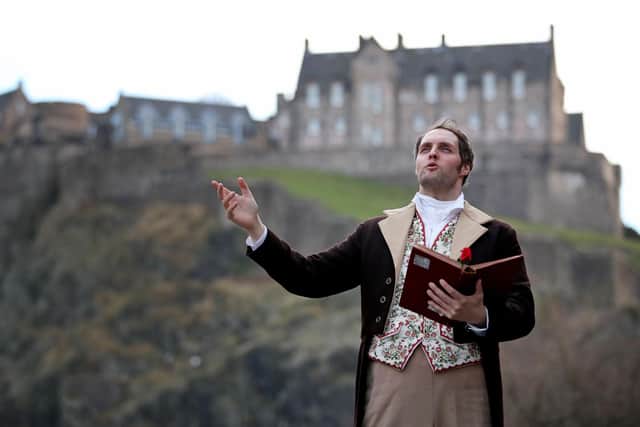 The quality of Robert Burns' poetry should not obscure his character flaws (Picture: Jane Barlow/PA)