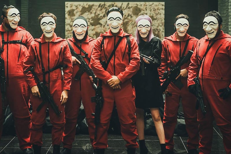 The popular crime drama Money Heist moves into Korea for one of its best instalments yet.