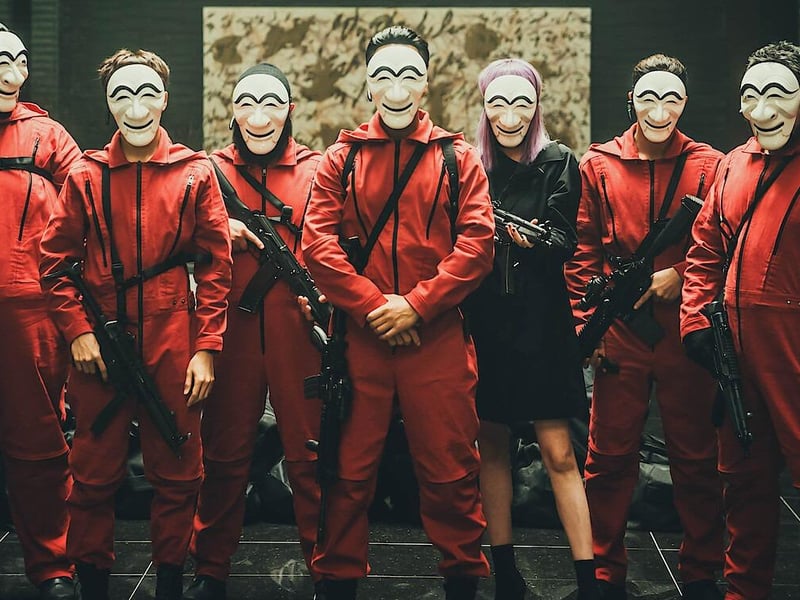 The popular crime drama Money Heist moves into Korea for one of its best instalments yet.