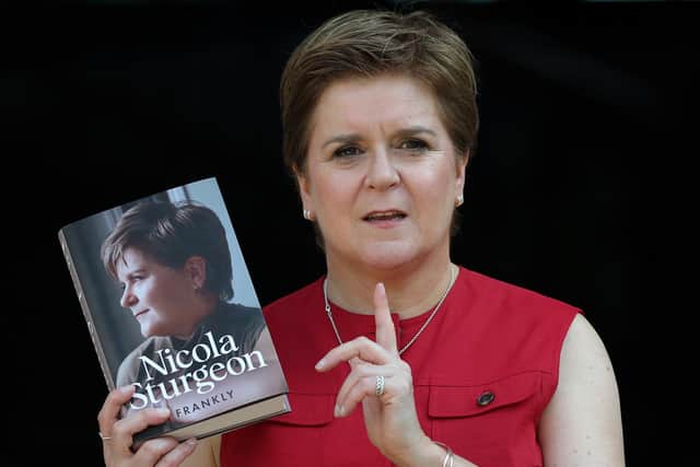 The sooner the marketing campaign for Nicola Sturgeon's book is over, the better for all of us, says Susan Dalgety (Picture: Jeff J Mitchell)