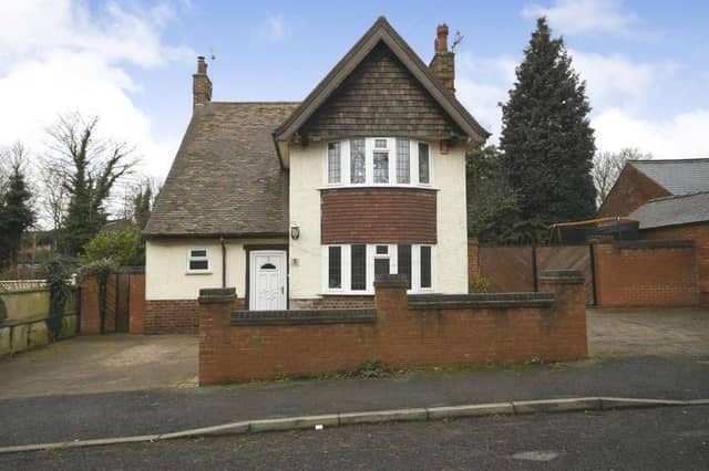 The traditional frontage of the £325,000, three-bedroom house on Clipstone Avenue in Mansfield. Inside, it is full of modern, updated assets.