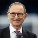 Former Celtic manager Martin O'Neill pictured during broadcast work in September.
