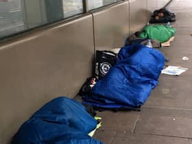 Homeless people sleeping rough, as more than 1,000 people have been housed through a government-funded programme to tackle homelessness.