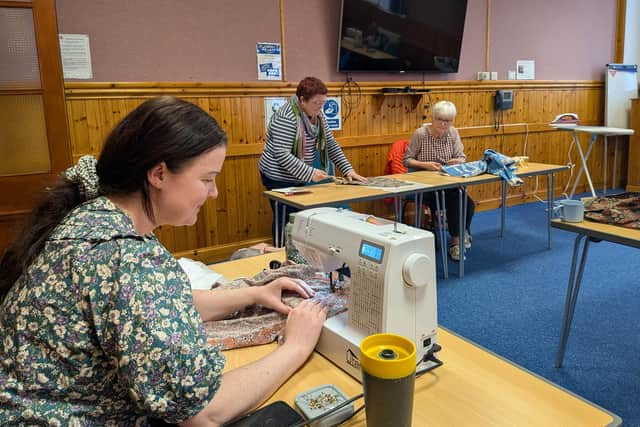 The 'roving sewing initiative' offers sociable, skills-based sessions in community venues across the Shetland Isles.
