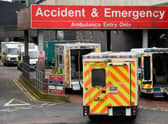 A&E departments in Glasgow are at capacity. Picture: Jeff J Mitchell/Getty Images