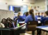 School children during class at a primary school, as preventative antibiotics could be given to children at schools affected by Strep A infections, the UK schools minister has confirmed. Picture: Danny Lawson/PA Wire