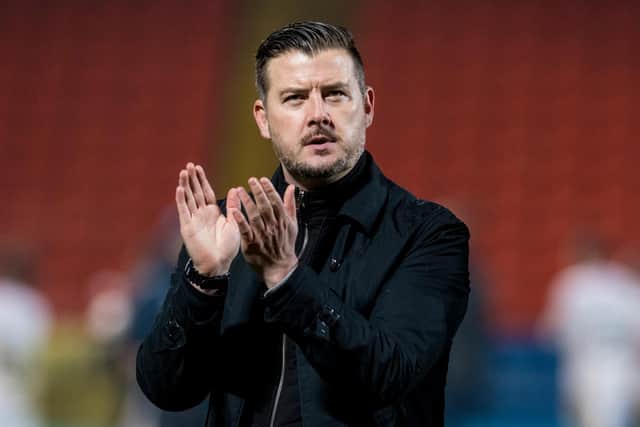 Dundee United manager Thomas Courts believes a Covid outbreak at the club has been contained. (Photo by Ross Parker / SNS Group)