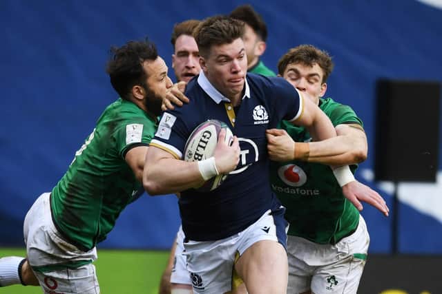 Huw Jones is expected to move to French club Bayonne next season.