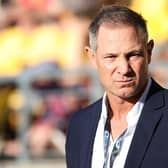 Auckland Blues head coach Leon MacDonald has reportedly held talks with the SRU over replacing Gregor Townsend as Scotland head coach after the World Cup. (Photo by Phil Walter/Getty Images)