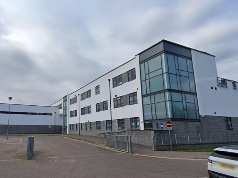 With the number of pupils achieving five Highers or more rising from 25 per cent to 42 per cent between 2017 and 2022, Falkirk High School rose 131 places - taking it from 247th to 116th.