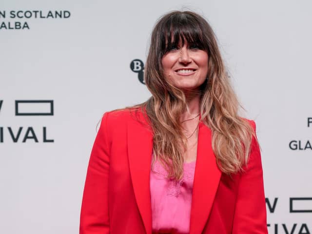 Dawn Steele on the red carpet at the premier of the documentary My Old School starring Alan Cumming at Glasgow Film Festival 2022. Pic: Stuart Wallace/Shutterstock