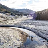 The River Goil, on the Cowal peninsula in Argyll and Bute, is an important spawning ground for wild salmon but numbers have been falling as climate change takes its toll on the ecosystem. Picture: Chris Watt
