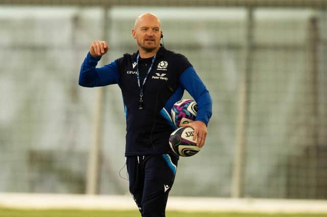 Scotland head coach Gregor Townsend. (Photo by Ross MacDonald / SNS Group)