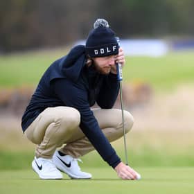 Tommy Fleetwood, pictured on the final practice day, is making his first Aberdeen Standard Investments Scottish Open appearance since 2016 in this week's event at The Renaissance Club. Picture: Ross Parker/SNS Group