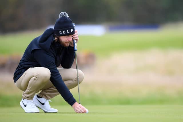 Tommy Fleetwood, pictured on the final practice day, is making his first Aberdeen Standard Investments Scottish Open appearance since 2016 in this week's event at The Renaissance Club. Picture: Ross Parker/SNS Group