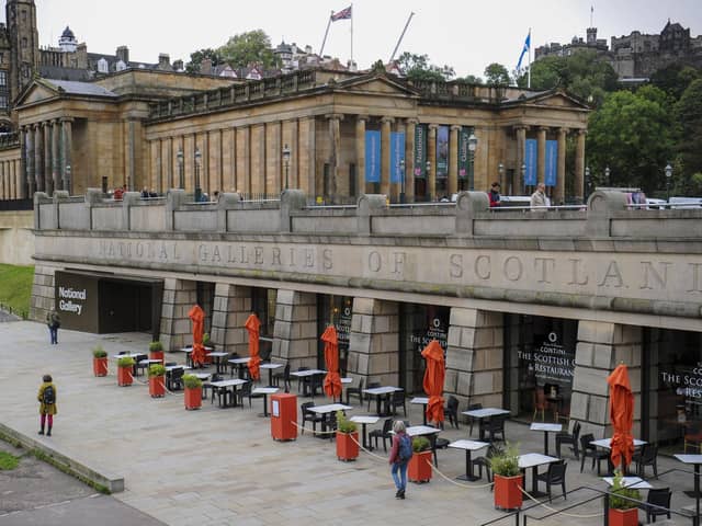 The National Gallery is one of Edinburgh’s most popular visitor attractions. Picture: Lisa Ferguson)