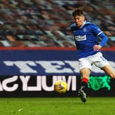Rangers right-back Nathan Patterson will win his first Scotland cap.