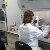 A scientist at work in an Oxford Vaccine Group's laboratory at the Churchill Hospital in Oxford (Picture: Steve Parsons/PA)