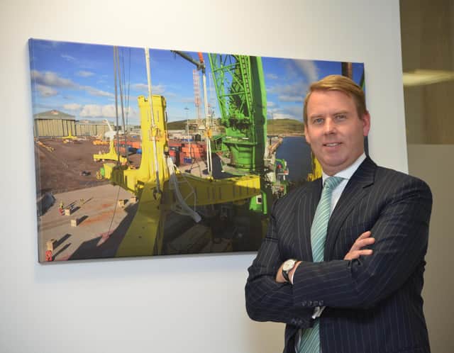 CEO Tim Cornelius said the grant helps fund MeyGen's ongoing expansion. Picture: Jon Savage.