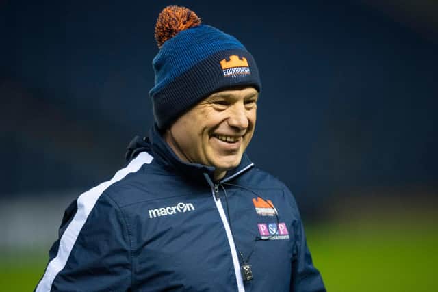 Edinburgh head coach Richard Cockerill welcomed the signing. Picture: SNS