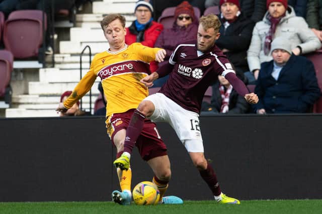 Hearts reinforced their defence early with the arrival of Nathaniel Atkinson.