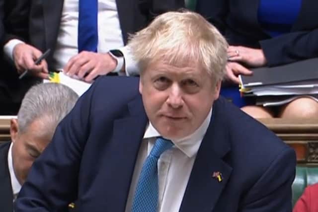 Prime Minister Boris Johnson defended the UK Government over the number of refugees coming from Ukraine