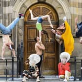 Ukrainian and Czech circus artists performed at the McEwan Hall during last year's Fringe (Picture: Lisa Ferguson)