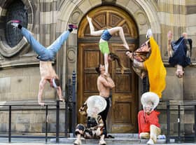 Ukrainian and Czech circus artists performed at the McEwan Hall during last year's Fringe (Picture: Lisa Ferguson)